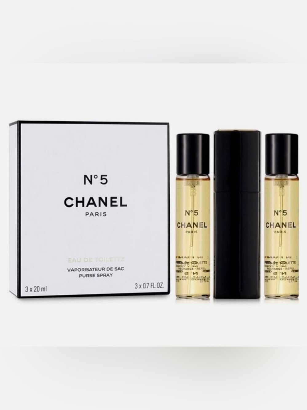 Sealed Chanel No 5 travel purse spray